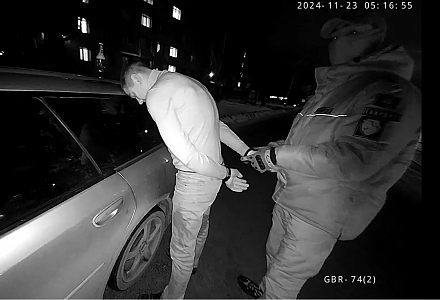 Пьяный военный полицейский пытался скрыться от ГБР